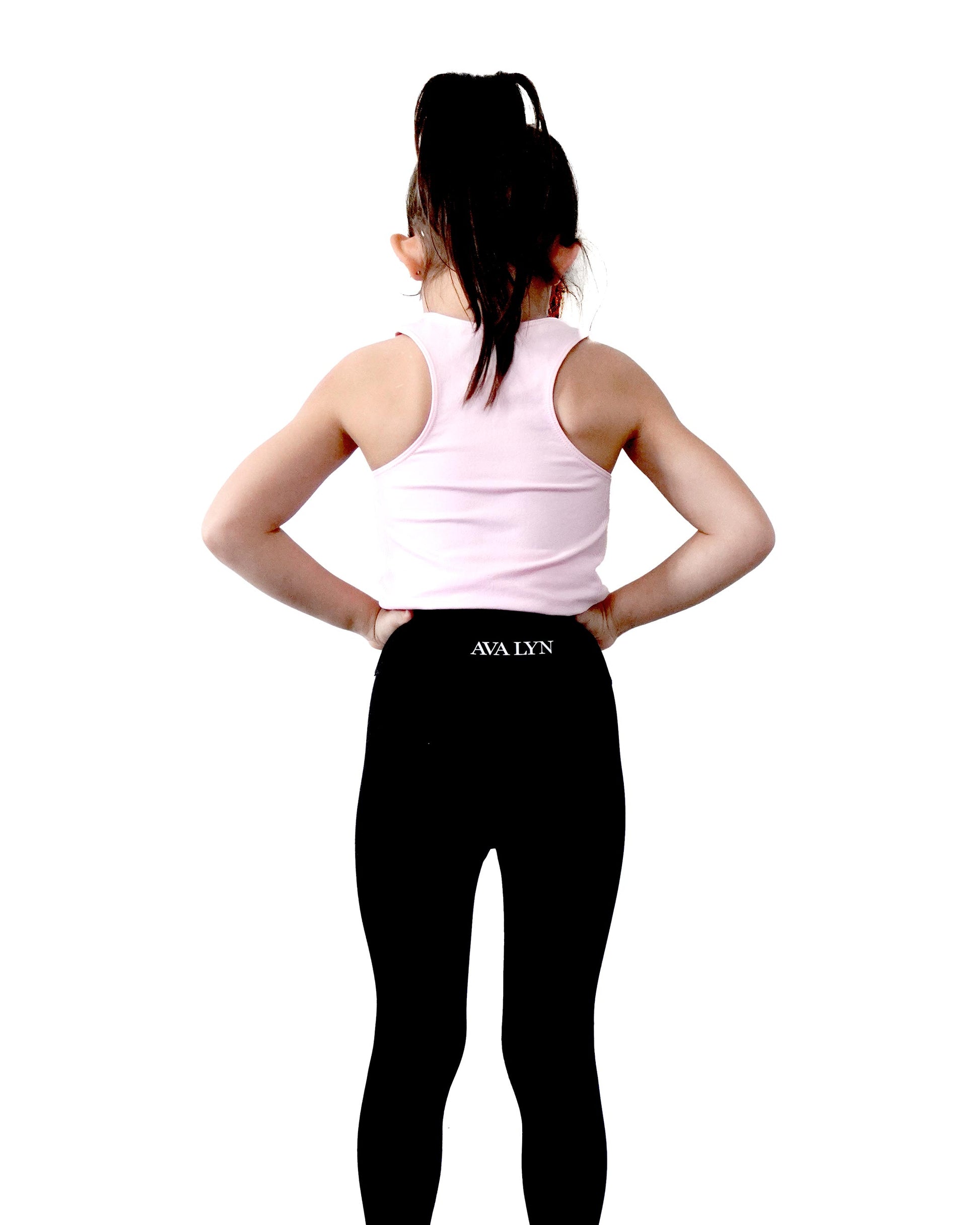 Ava Lyn Black Seamless Leggings